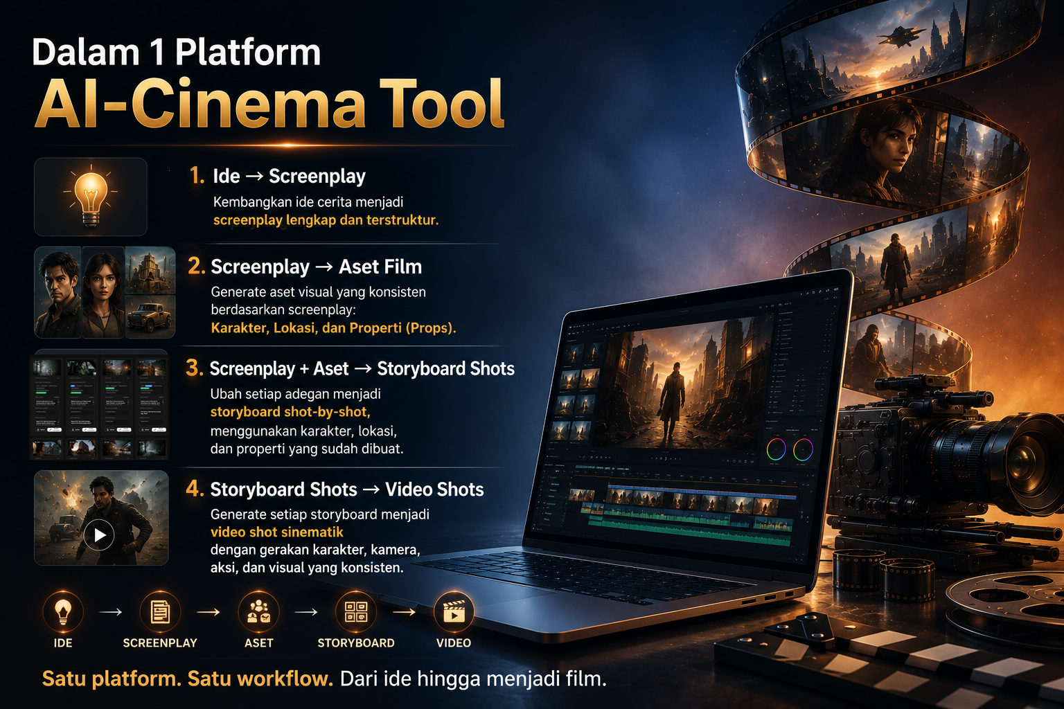 Tampilan AI-Cinema Tool